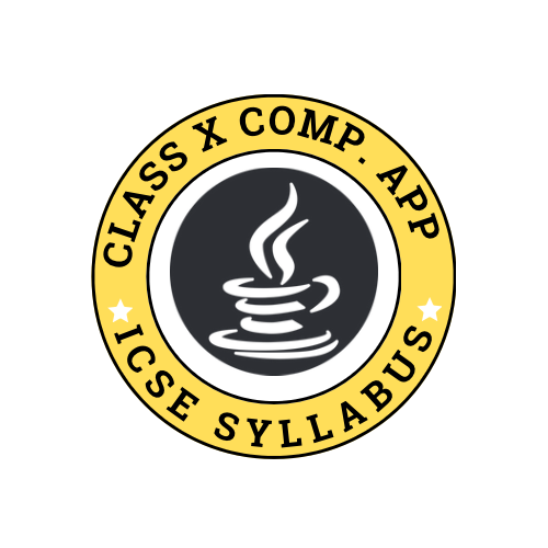 Computer Applications - Class X (ICSE Board)