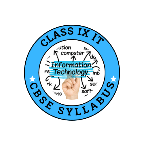 Information Technology - Class IX (CBSE Baord)